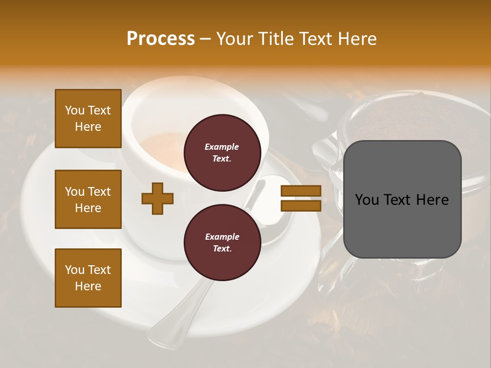 Grouphead Cup Mild PowerPoint Template