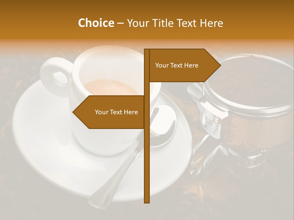 Grouphead Cup Mild PowerPoint Template