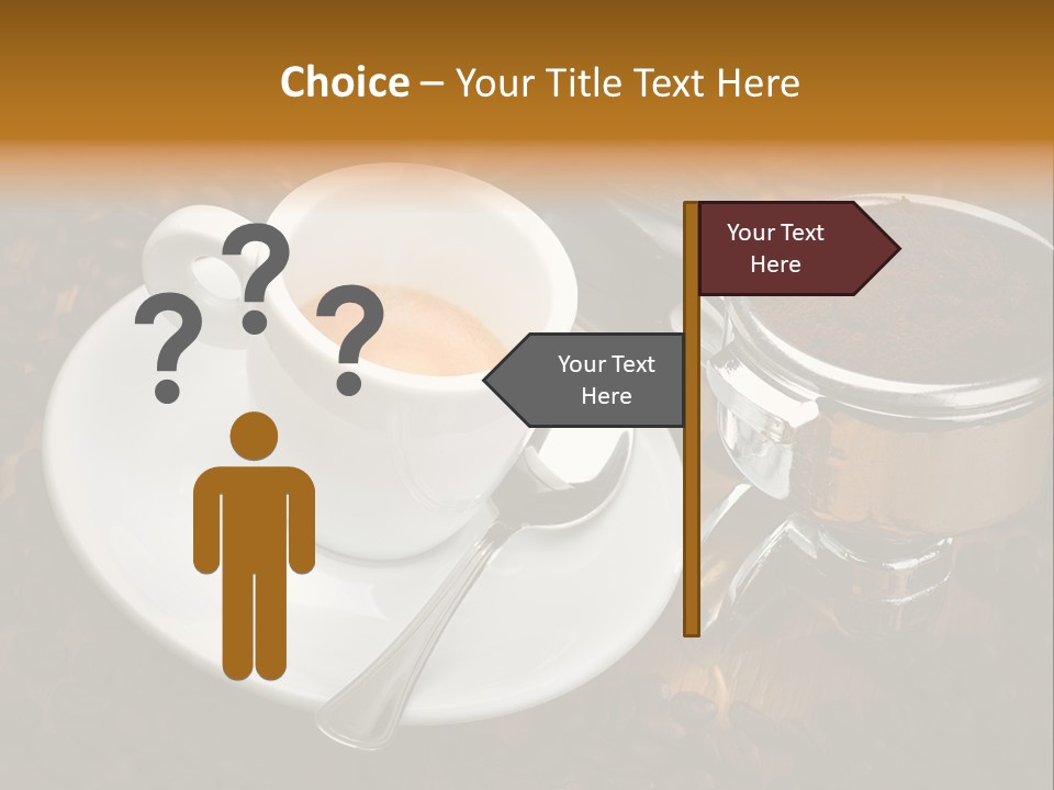 Grouphead Cup Mild PowerPoint Template