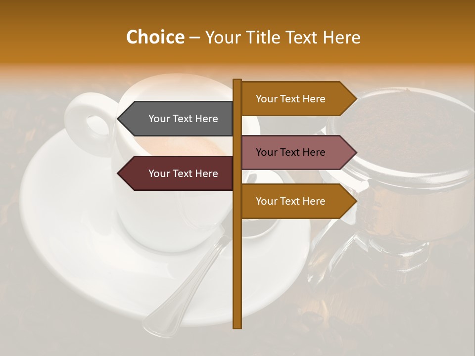 Grouphead Cup Mild PowerPoint Template