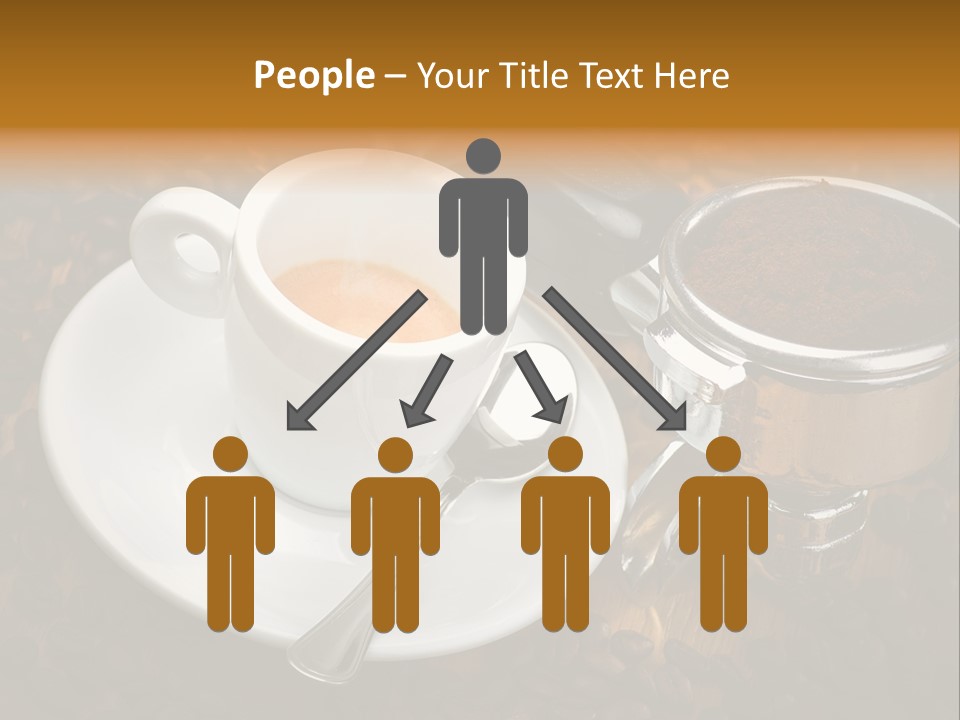 Grouphead Cup Mild PowerPoint Template