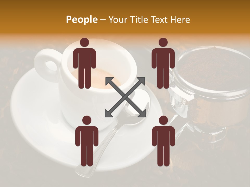 Grouphead Cup Mild PowerPoint Template