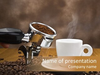 Roast Whole Smoke PowerPoint Template