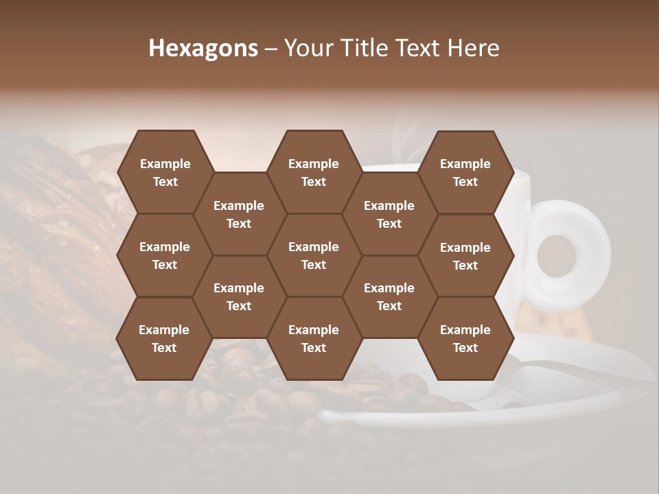 Exposure Coffee Cup Breakfast PowerPoint Template