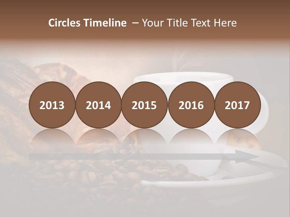 Exposure Coffee Cup Breakfast PowerPoint Template