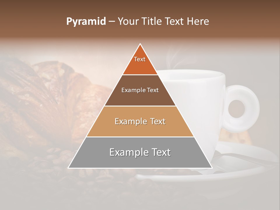Exposure Coffee Cup Breakfast PowerPoint Template