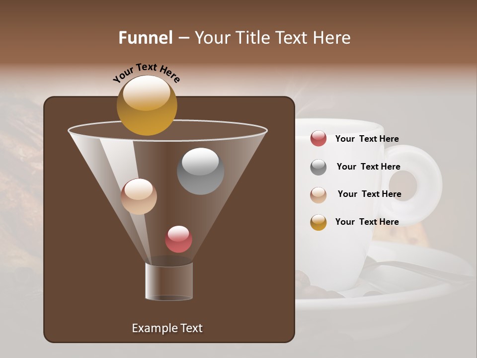 Exposure Coffee Cup Breakfast PowerPoint Template