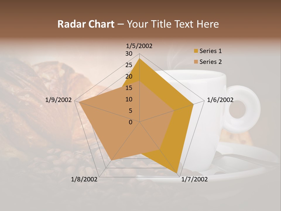 Exposure Coffee Cup Breakfast PowerPoint Template