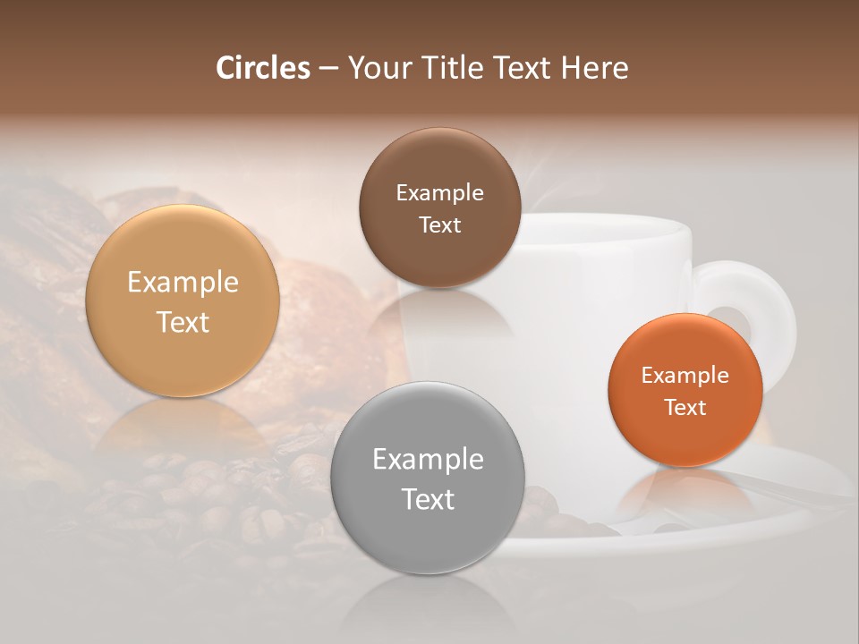 Exposure Coffee Cup Breakfast PowerPoint Template