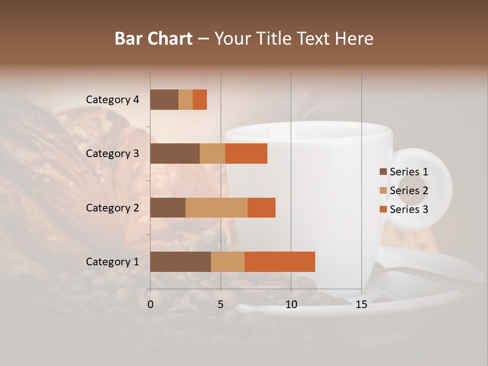 Exposure Coffee Cup Breakfast PowerPoint Template
