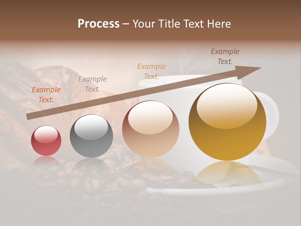 Exposure Coffee Cup Breakfast PowerPoint Template