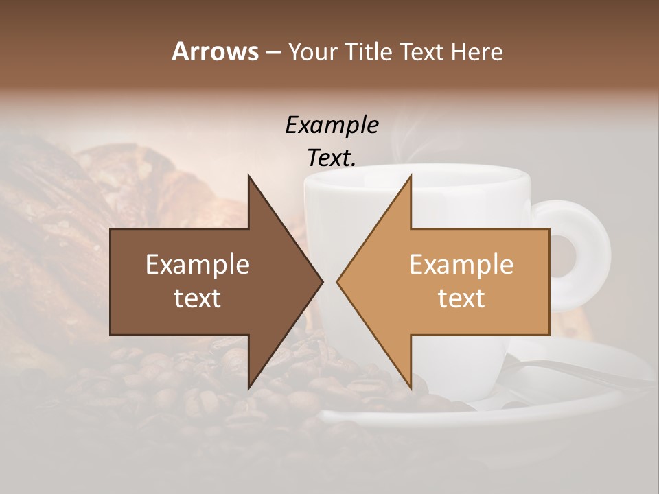 Exposure Coffee Cup Breakfast PowerPoint Template