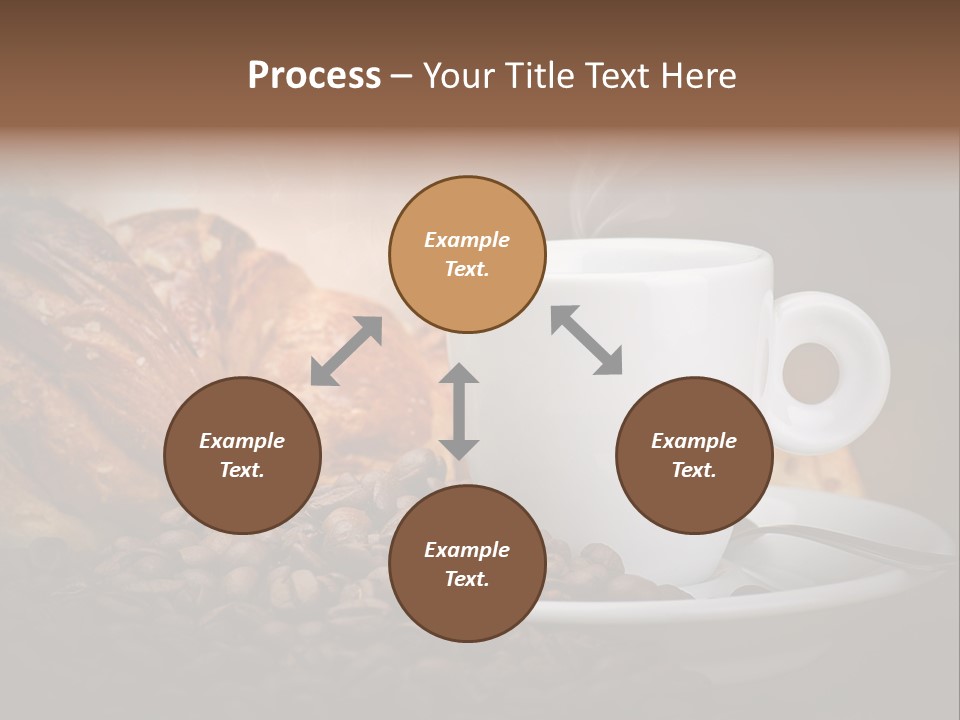 Exposure Coffee Cup Breakfast PowerPoint Template