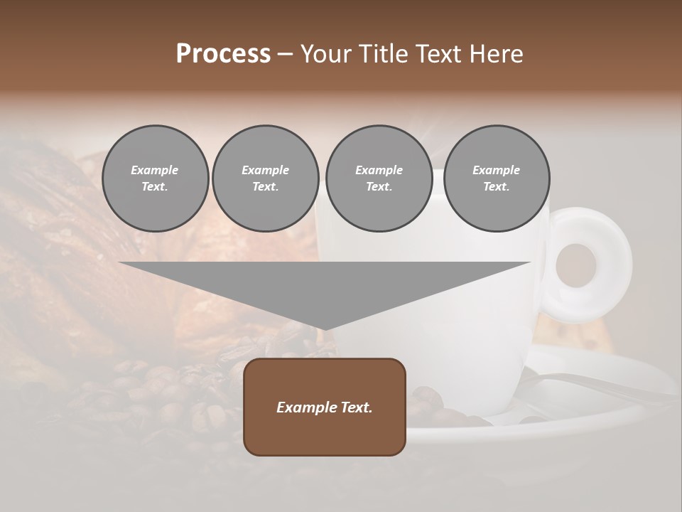 Exposure Coffee Cup Breakfast PowerPoint Template