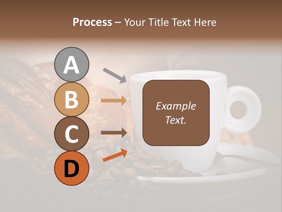 Exposure Coffee Cup Breakfast PowerPoint Template
