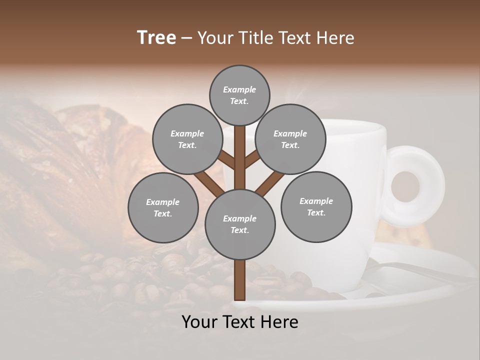 Exposure Coffee Cup Breakfast PowerPoint Template