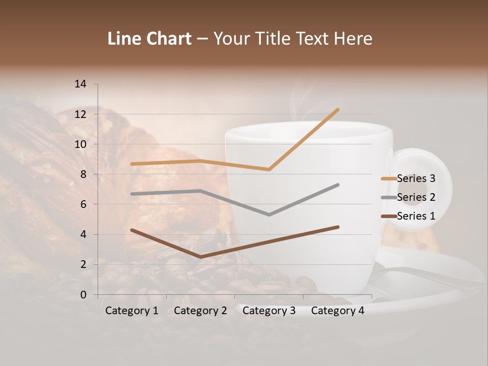 Exposure Coffee Cup Breakfast PowerPoint Template