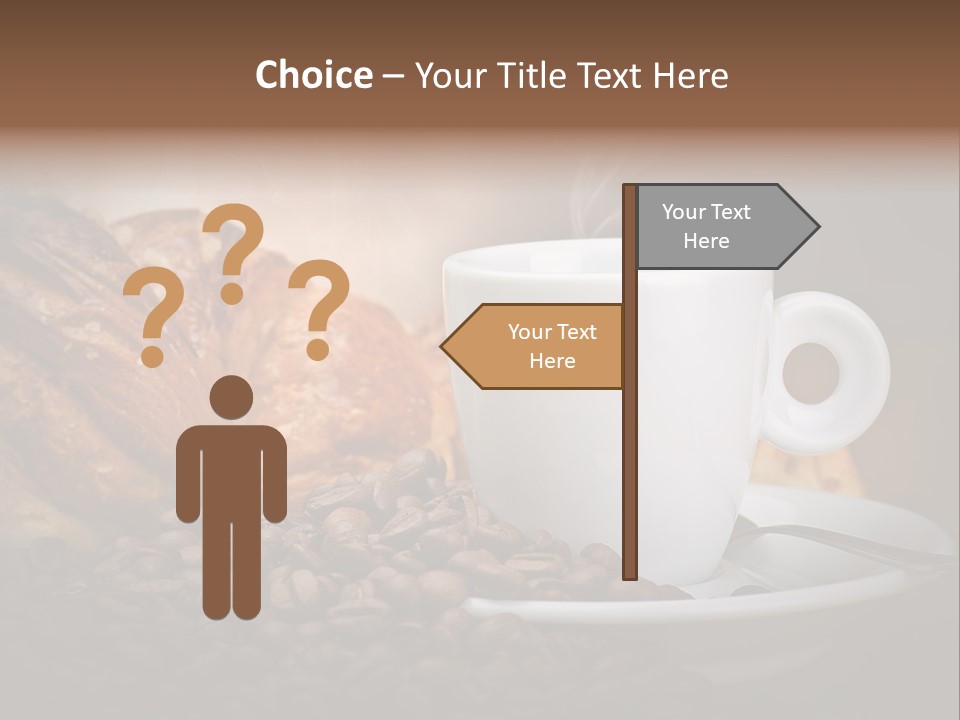 Exposure Coffee Cup Breakfast PowerPoint Template