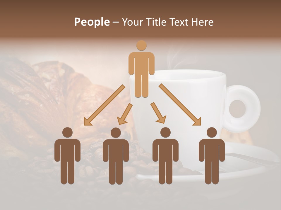 Exposure Coffee Cup Breakfast PowerPoint Template