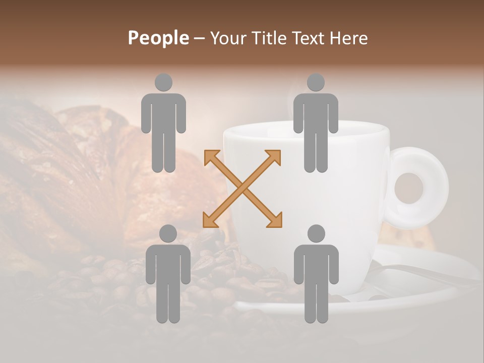 Exposure Coffee Cup Breakfast PowerPoint Template