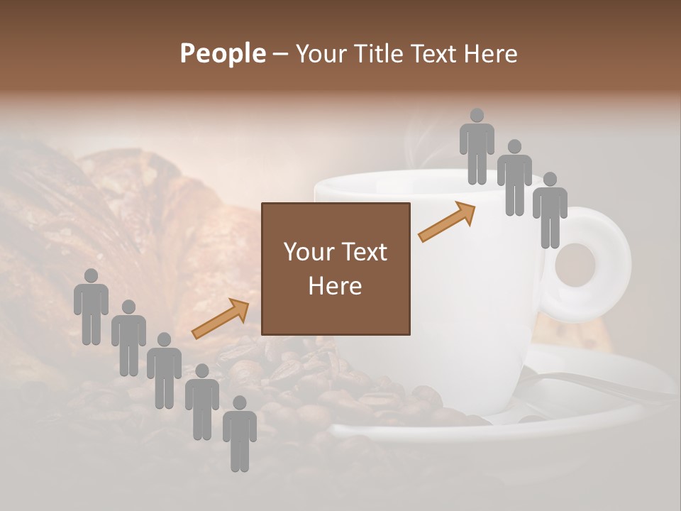 Exposure Coffee Cup Breakfast PowerPoint Template