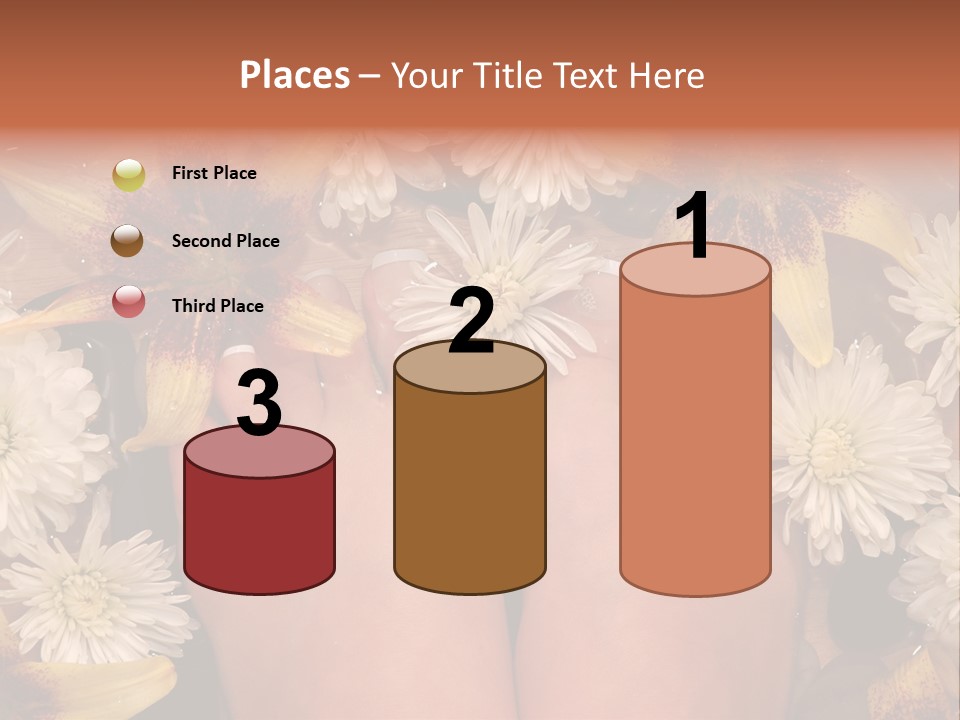 Ankle Female Wood PowerPoint Template