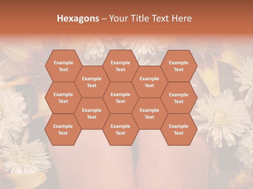 Ankle Female Wood PowerPoint Template