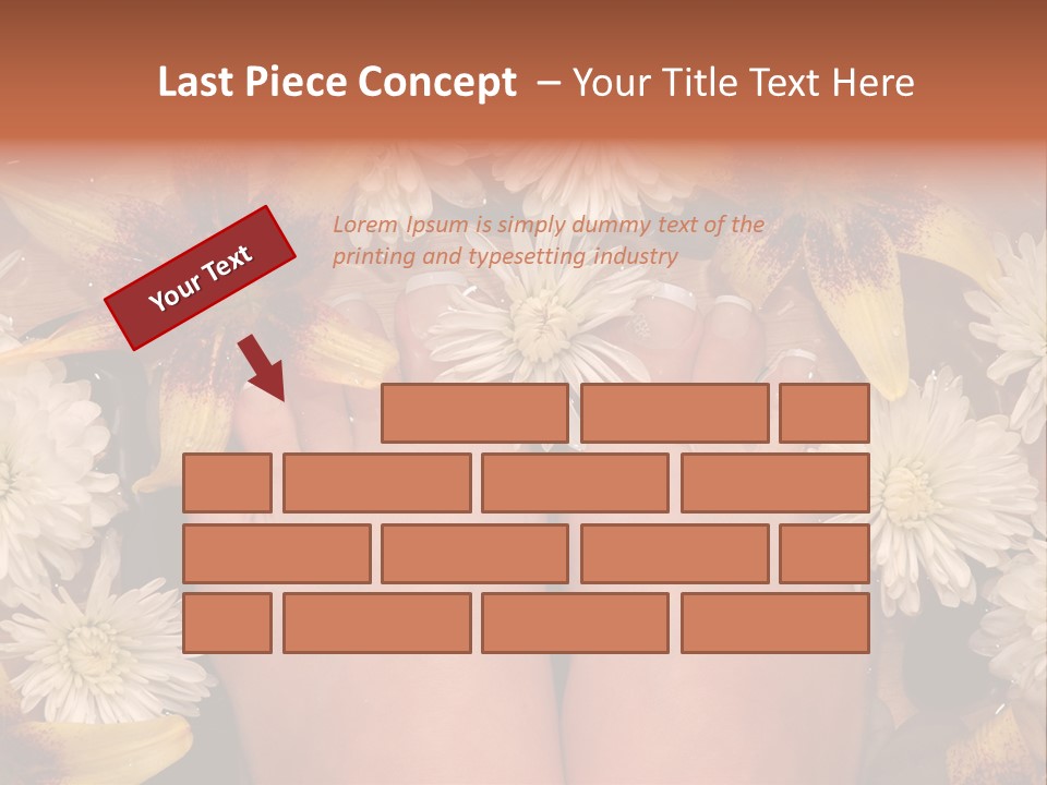 Ankle Female Wood PowerPoint Template