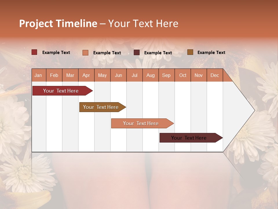 Ankle Female Wood PowerPoint Template