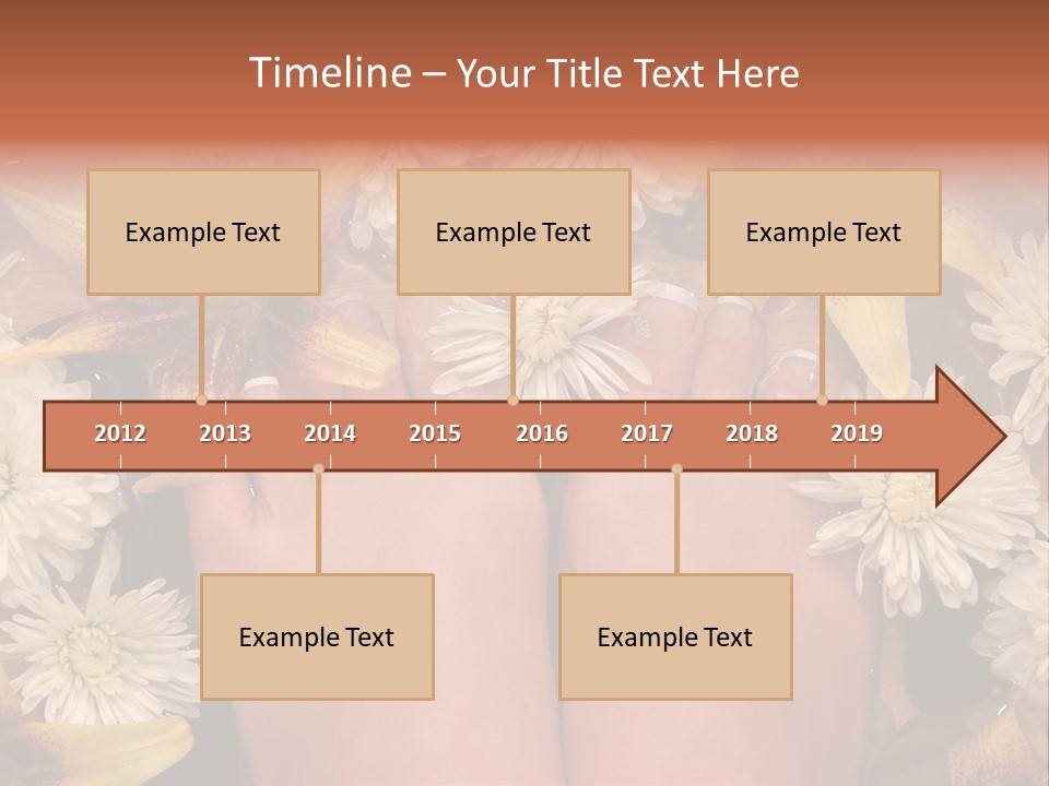 Ankle Female Wood PowerPoint Template