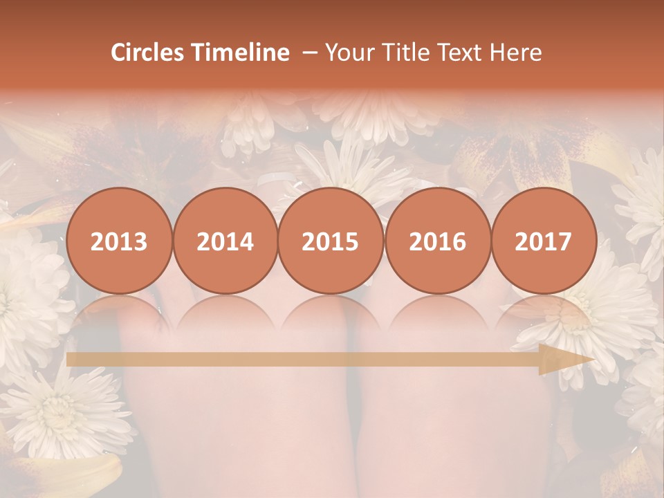 Ankle Female Wood PowerPoint Template