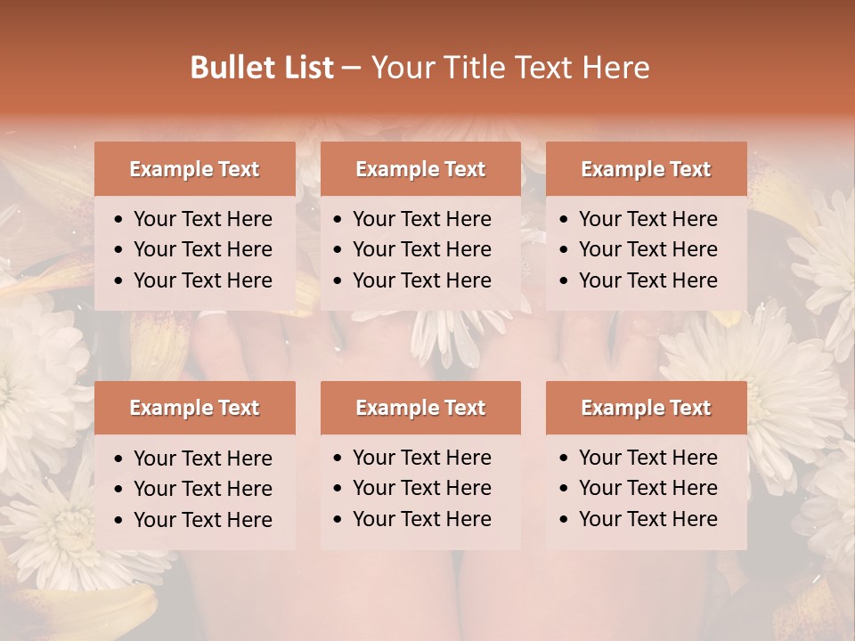 Ankle Female Wood PowerPoint Template