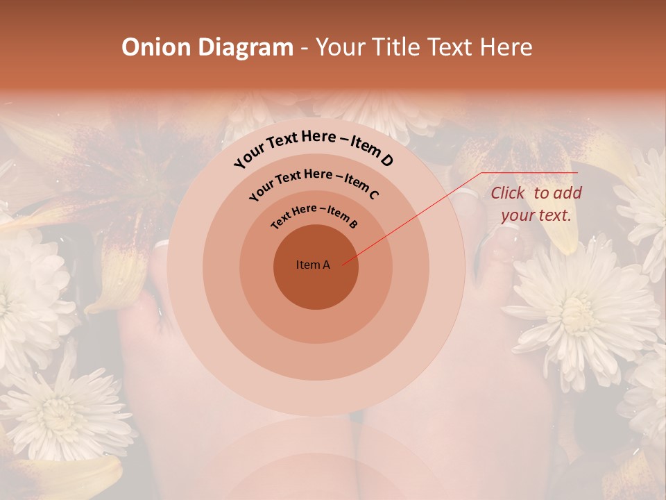 Ankle Female Wood PowerPoint Template