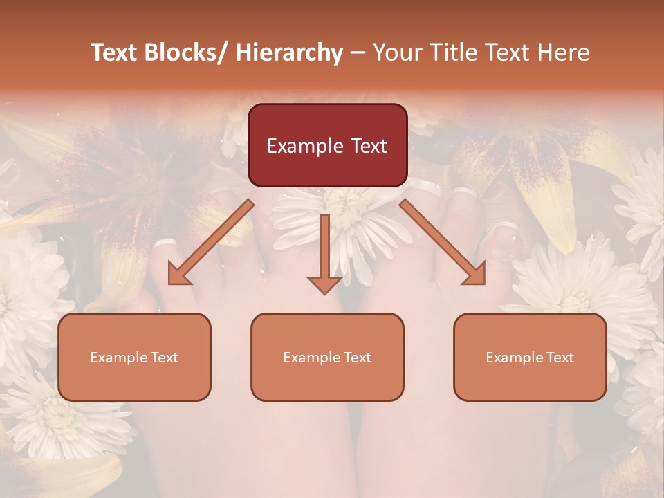 Ankle Female Wood PowerPoint Template