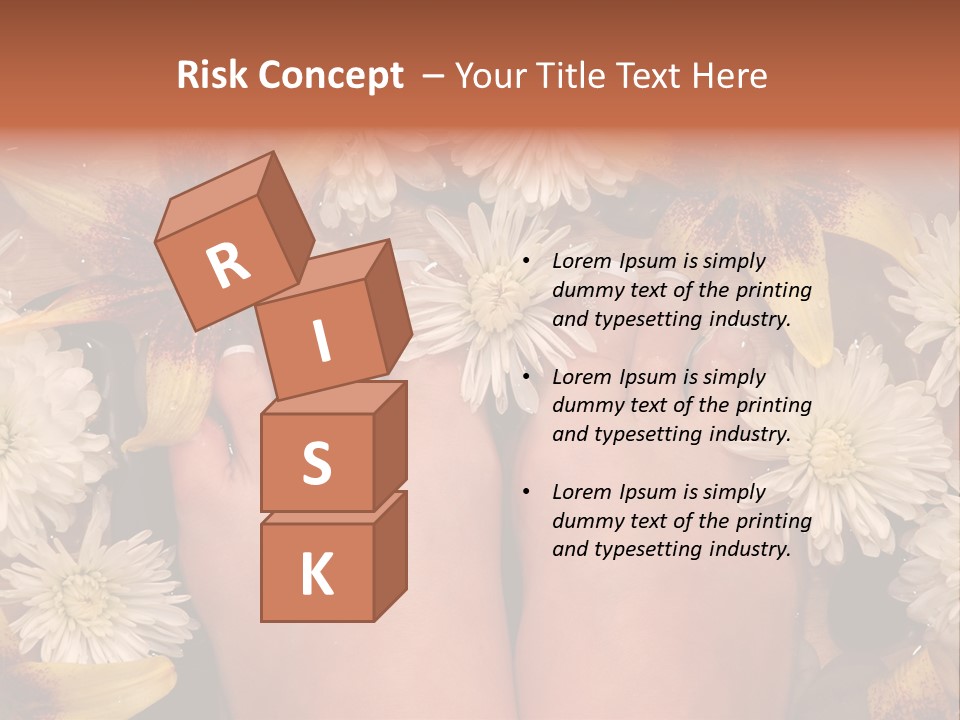 Ankle Female Wood PowerPoint Template