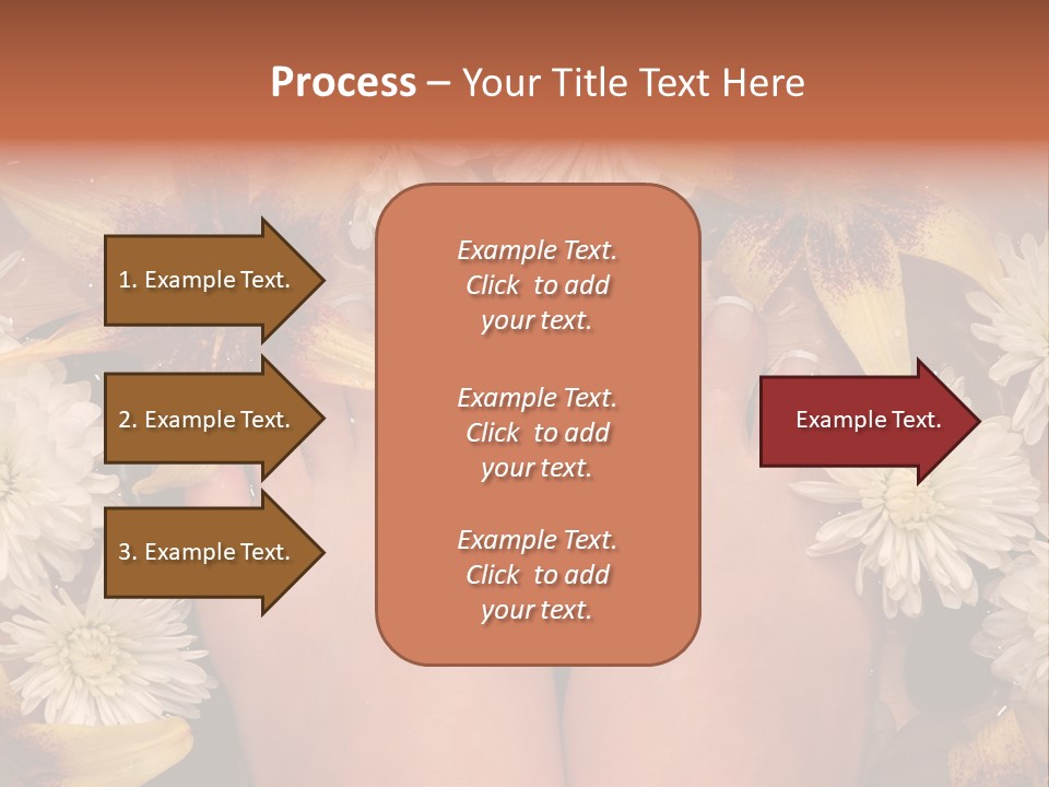 Ankle Female Wood PowerPoint Template