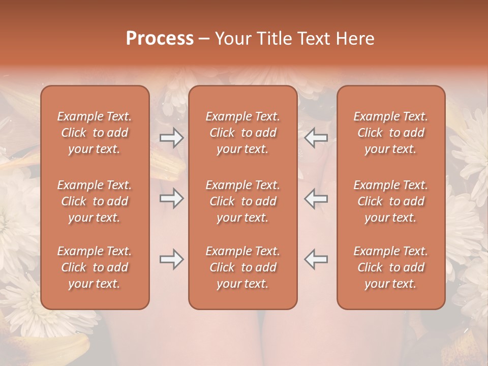 Ankle Female Wood PowerPoint Template