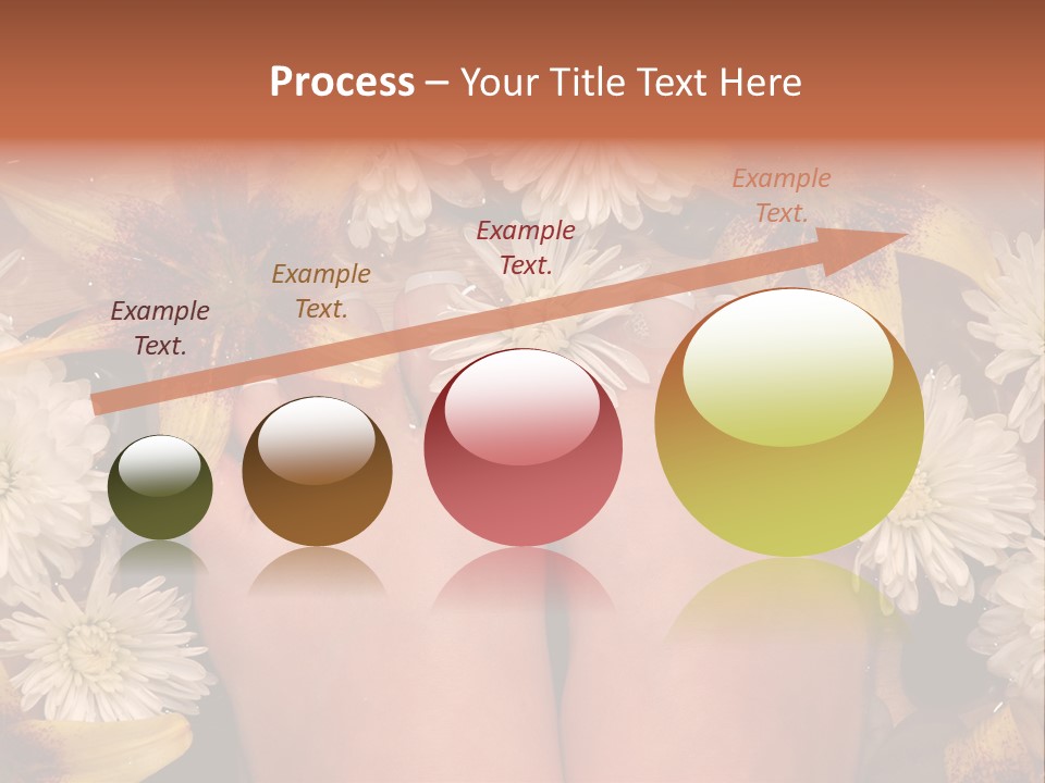 Ankle Female Wood PowerPoint Template