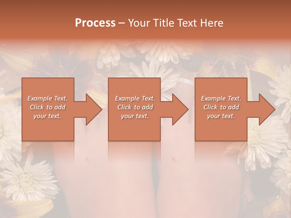 Ankle Female Wood PowerPoint Template