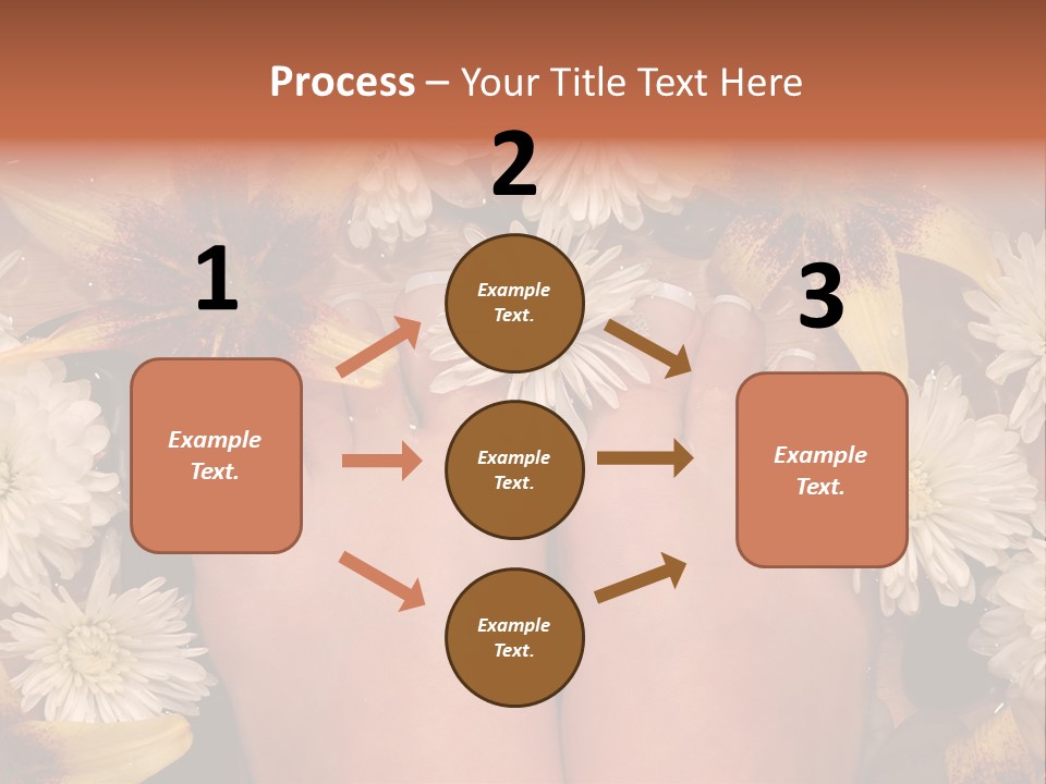 Ankle Female Wood PowerPoint Template