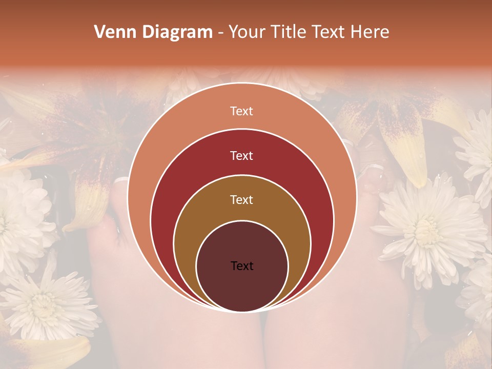 Ankle Female Wood PowerPoint Template