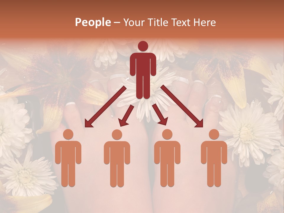 Ankle Female Wood PowerPoint Template