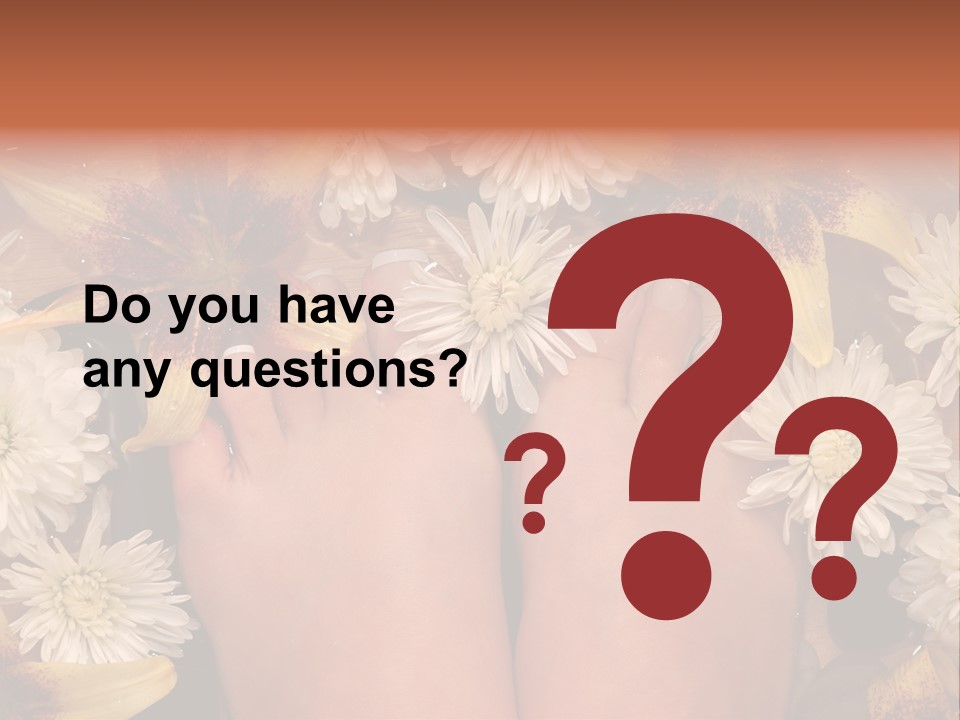 Ankle Female Wood PowerPoint Template