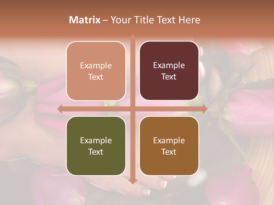 Fragrant Petal Beauty PowerPoint Template