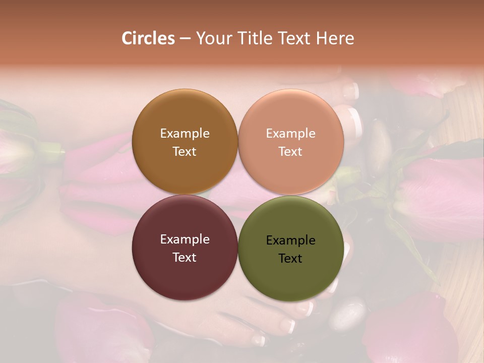 Fragrant Petal Beauty PowerPoint Template