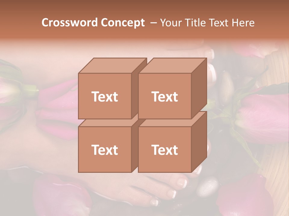 Fragrant Petal Beauty PowerPoint Template