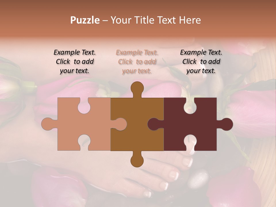 Fragrant Petal Beauty PowerPoint Template