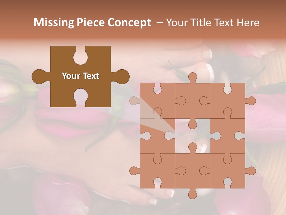 Fragrant Petal Beauty PowerPoint Template