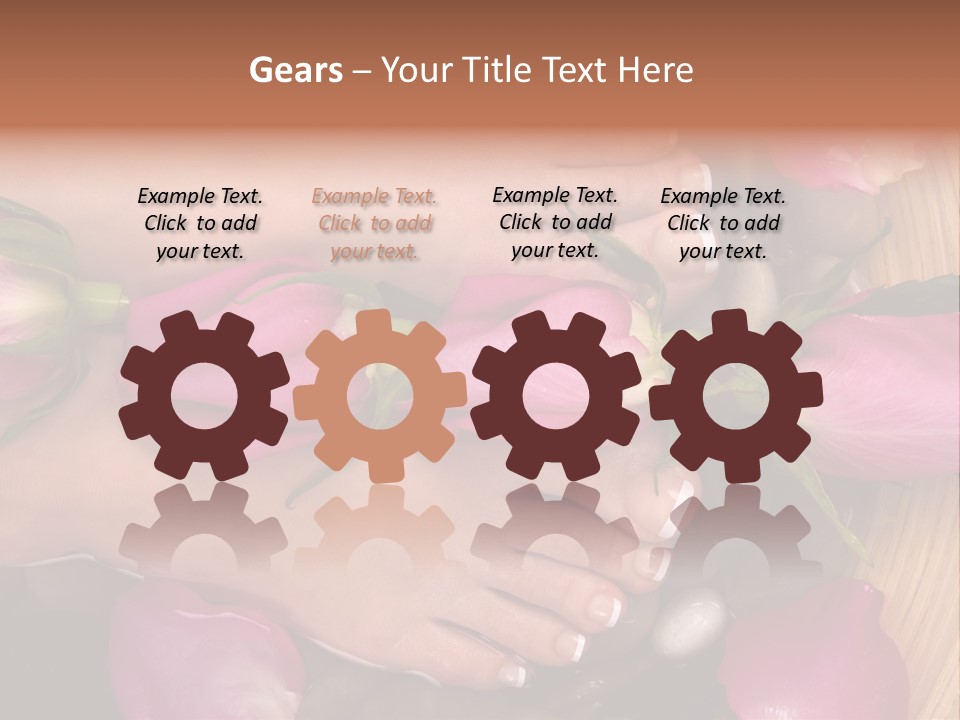 Fragrant Petal Beauty PowerPoint Template