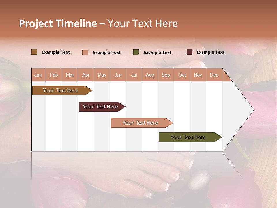 Fragrant Petal Beauty PowerPoint Template
